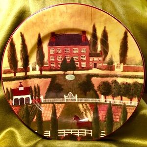 BLOCK COUNTRY VILLAGE LARGE CHOP / SERVING PLATE🌿